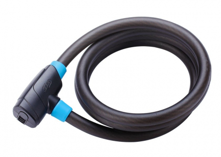 Antifurt bicicleta cu cablu din otel - Antifurt bicicleta BBB BBL-3101 8x1500 mm PowerSafe