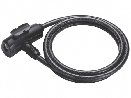 Antifurt bicicleta cu cablu din otel - Antifurt bicicleta BBB BBL-6101 8x1500 mm QuickSafe