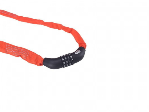 Antifurt Bicicleta lant cu cifru P2R AMBID 4x1100 mm, Rosu [3]