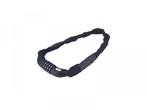 Antifurt bicicleta - Antifurt Bicicleta lant cu cifru P2R AMBID 4x650 mm, Negru
