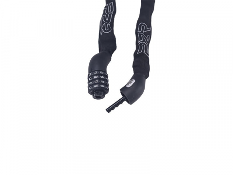 Antifurt Bicicleta lant cu cifru P2R AMBID 4x650 mm, Negru [2]