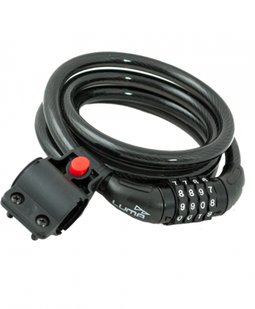Ciclism - Antifurt bicicleta Luma Enduro Spiral Match 12x150 negru C/B C36