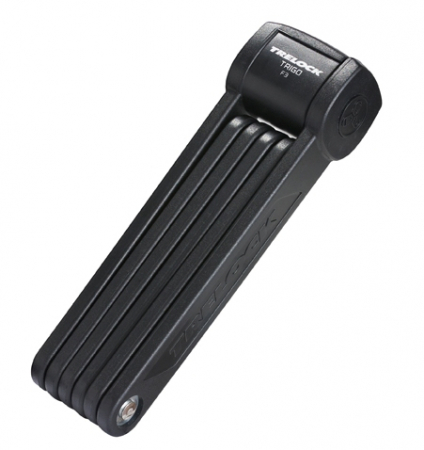 Antifurt bicicleta - Antifurt Bicicleta Trelock F3 Silver, Nivel 3/6, clema tip husa textil, negru