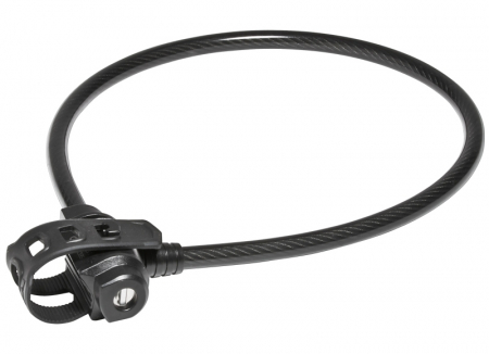 Ciclism - Antifurt Bicicleta Trelock Ks 222 Fixxgo Dragon, Nivel 2/6, support guma, negru