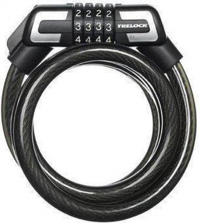 Ciclism - Antifurt Bicicleta Trelock S 3 150/15 - L 150 Cm, Negru