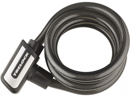 Ciclism - Antifurt bicicleta Trelock S3 Silver Line, negru