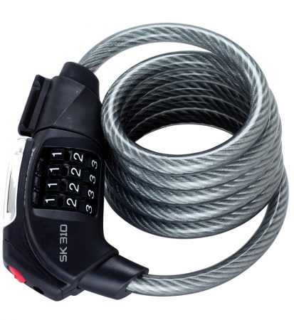 Antifurt bicicleta - Antifurt Bicicleta Trelock Sk 310/150 Dragon, Nivel 3/6, clema ZK110, negru