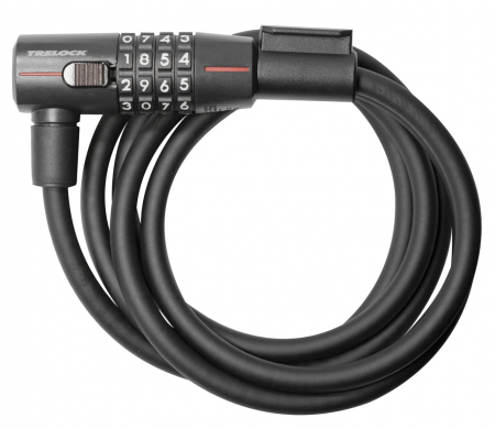 Ciclism - Antifurt bicicleta Trelock SK415/180/15 Code, negru