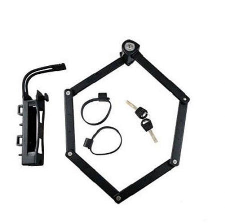 Ciclism - Antifurt bicicleta Trelock TF 100, negru