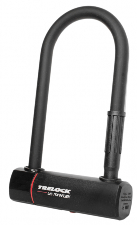 Ciclism - Antifurt Bicicleta Trelock U5 Mini Flex 83-178 - L 120 Cm, Negru