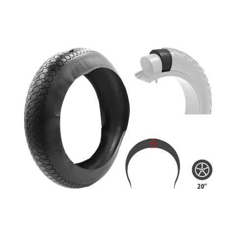Anvelopa bicicleta - Anvelopa anti-pana pentru Fat Bike, 20x4