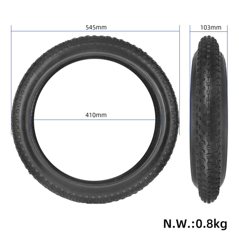 Anvelopa bicicleta 20 x 3.00 WANDA [2]