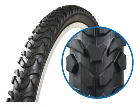 Piese biciclete - Anvelopa Bicicleta Colinelli ZY-001 - 20 x 1.95 Inch, Negru