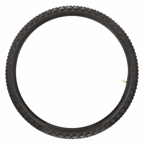 Anvelopa Bicicleta GRL 5081 - 24 x 2.1 Inch, BK, Negru [1]