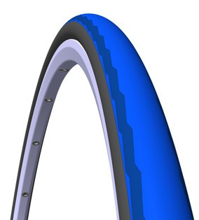 Ciclism - Anvelopa Bicicleta Mitas 700 X 23C R01 Phoenix, 23-622, Mijloc Albastru