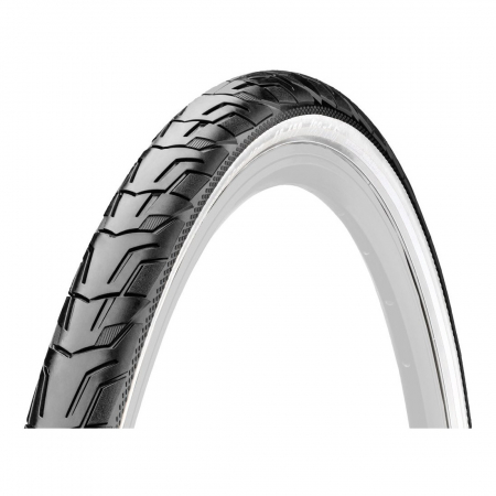 Piese biciclete - Anvelopa Continental Ride City Reflex 42-622 (28x1.6) negru/alb