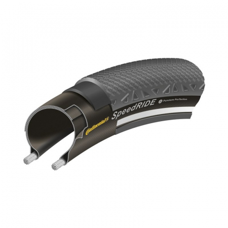 Ciclism - Anvelopa Continental SpeedRide Reflex Puncture-ProTection 42-622 (28x1.6) negru/negru