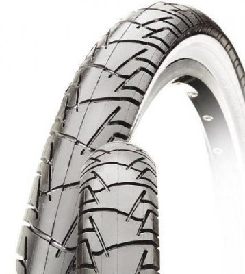 Piese biciclete - Anvelopa CST 26x2.125 (57-559) Negru/Alb C1218 Rigid