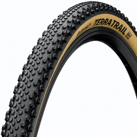 Piese biciclete - Anvelopa pliabila Continental Terra Trail Protection 40-622 negru/crem