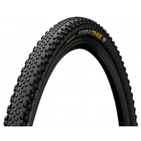 Anvelopa bicicleta - Anvelopa pliabila Continental Terra Trail ShieldWall SL 35-622 (28 x 1.35 ) Negru