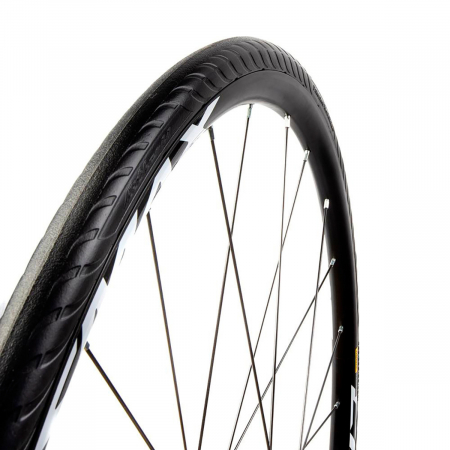 Ciclism - Anvelopa TANNUS Airless New Slick 700x25C Midnight Negru