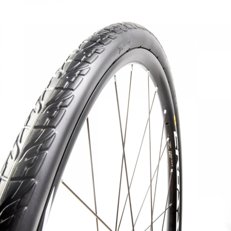 Piese biciclete - Anvelopa TANNUS Airless Shield 700x40C Midnight Negru