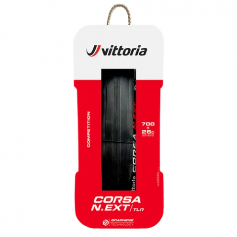 Piese biciclete - Anvelopa VITTORIA Corsa N.EXT 700x26C( 26-622)Tubeless TLR Negru