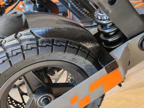 Aparatoare roata fata trotineta electrica Kukirin G2 2025 [3]