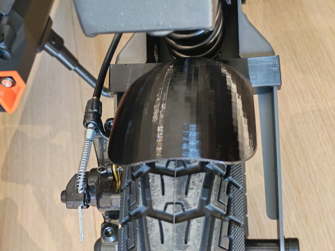 Aparatoare roata fata trotineta electrica Kukirin G2 2025 [4]