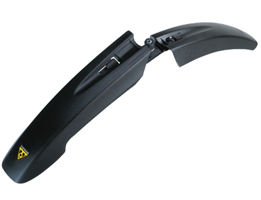 Ciclism - Aparatoare Noroi Fata Topeak Defender Fx Tc9605, atasare gat furca, neagra