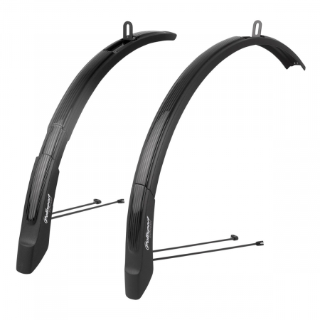 Aparatori noroi bicicleta - Aparatoare Noroi Polisport Expander City Trekking 51 - 26-28 Inch, Set, Negru