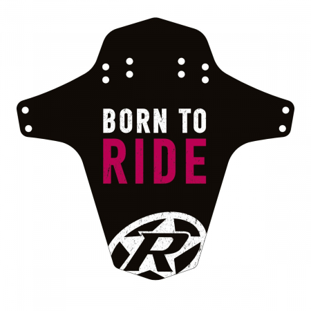 Ciclism - Aparatoare Reverse Born to Ride negru/alb/roz
