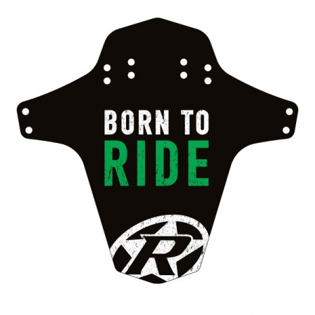 Ciclism - Aparatoare Reverse Born to Ride negru/alb/verde