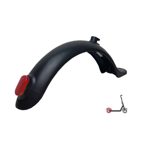 Aparatori si protectii - Aparatoare roata spate cu stop led, carlig trotineta Xiaomi Mijia M365/ M365 PRO