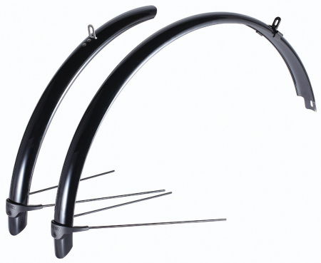 Ciclism - Aparatori BBB FlexFender PP fata/spate 28 negre