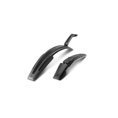 Ciclism - APARATORI NOROI CUBE CUBEGUARD JUNIOR 240 BLACK GREY SET