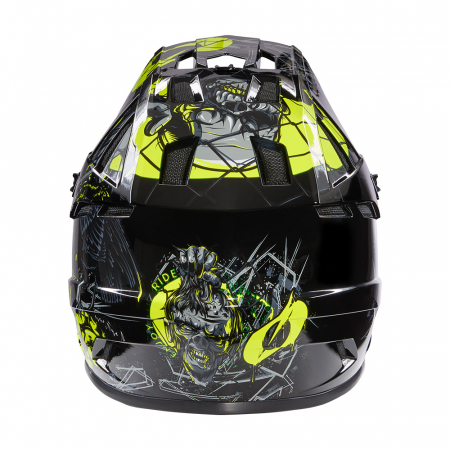 BACKFLIP Helmet ZOMBIE black/neon yellow S (55/56 cm) [1]