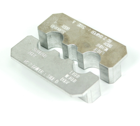 BACURI SERVICE FOX SHOCK 2014 RC2 SHAFT CLAMPS SET [1]