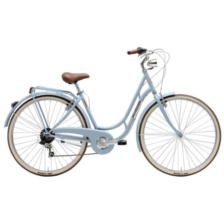 Ciclism - Bicicleta Adriatica Danish Lady 6v 28 Albastru Deschis 48 cm