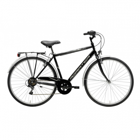 Ciclism - Bicicleta Adriatica Movie Man 6V 28 Neagra 50 cm