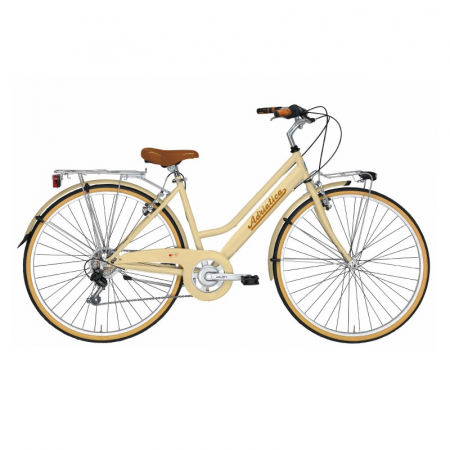 Ciclism - Bicicleta Adriatica Panarea Lady 28 Cream 450mm