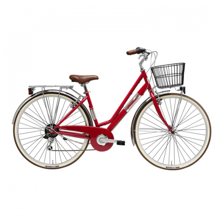 Bicicleta Adriatica Panarea Lady 28 Rosu/Alb 450mm [0]