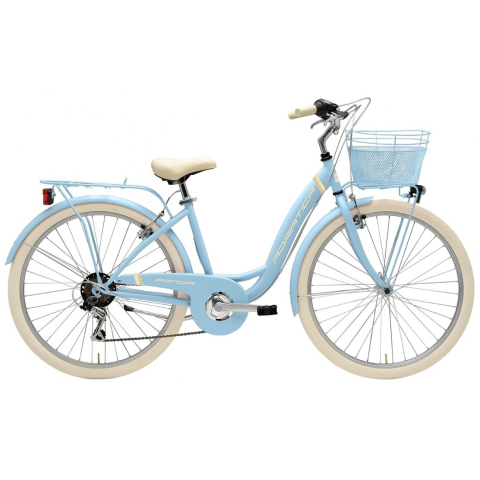 Ciclism - Bicicleta Adriatica Panda 26 Lady 6V Albastru Deschis 42 cm