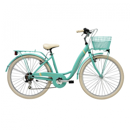 Ciclism - Bicicleta Adriatica Panda 26 Lady 6V verde matt 42 cm