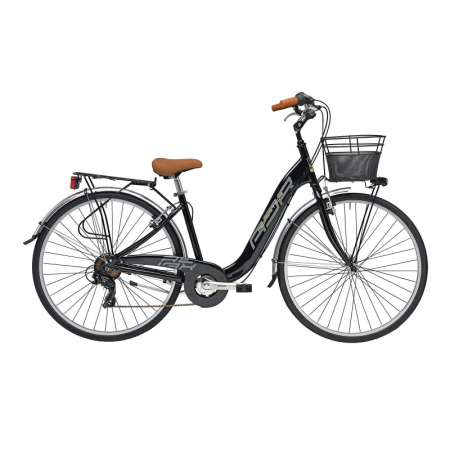 Biciclete - Bicicleta Adriatica Relax 28 6V negru 45 cm