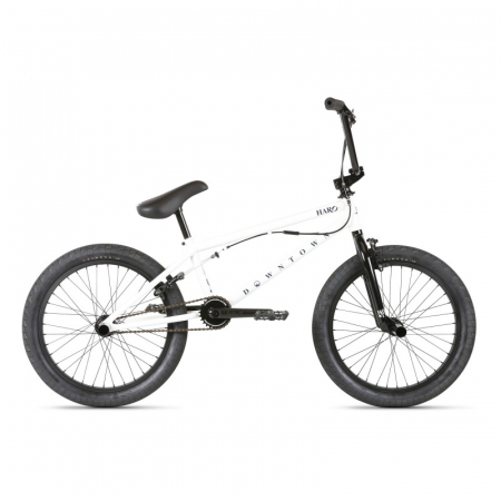 Ciclism - Bicicleta BMX Haro Downtown DLX 20 Alb