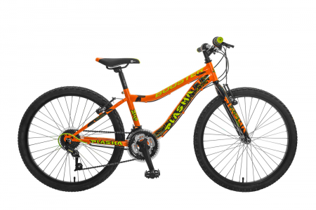 Ciclism - Bicicleta Copii Booster Plasma - 24 Inch, Portocaliu