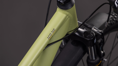 BICICLETA COPII CUBE ACID 240 FE LIGHTOLIVE ORANGE 2026 roti 24 [1]