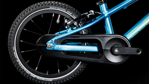 BICICLETA COPII CUBE NUMOVE 140 ALBASTRU/LIME 14INCH [3]