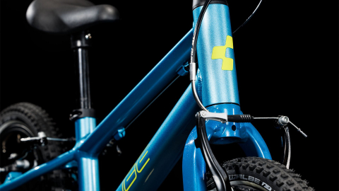 BICICLETA COPII CUBE NUMOVE 140 ALBASTRU/LIME 14INCH [2]